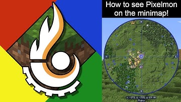 How to see Pixelmon on the minimap!