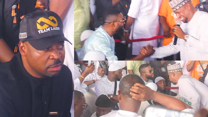 THE MOMENT MC OLUOMO, TAFA SEGO GAVE ALFA'S 100 100K @PASUMA MOTHER'S 8DAYS FIDAU PRAYER