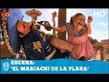 Coco de disneypixar  escena el mariachi de la plaza  