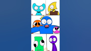 When you open a group | RAINBOW FRIENDS CHAPTER 2 ANIMATION MEME #rainbowfriendschapter2 #shorts