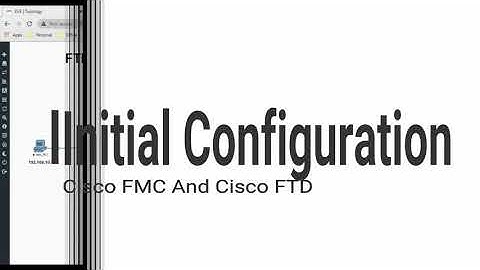 Initial Configuration Working Lab(Cisco FMC And Cisco FTD)