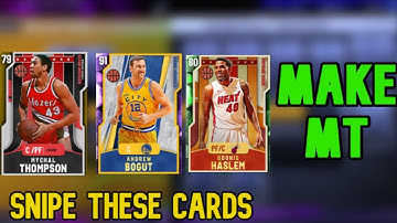 NBA 2K20 BEST SNIPE FILTERS. MT making method. NBA 2K20 MyTeam