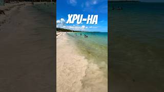 Así se ve Xpu-ha en Quintana Roo #noecillo #travelvlog #xpuha