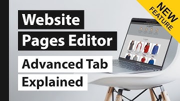 Advanced tab explained - DecoNetwork 8 website pages editor