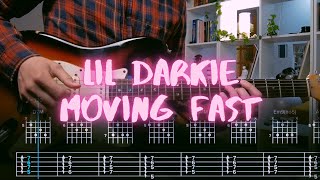 moving fast Lil Darkie Сover / Guitar Tab / Lesson / Tutorial
