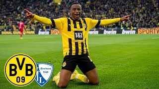 Moukoko Like Lars Ricken Once Did Bvb - Vfl Bochum 30 Recap