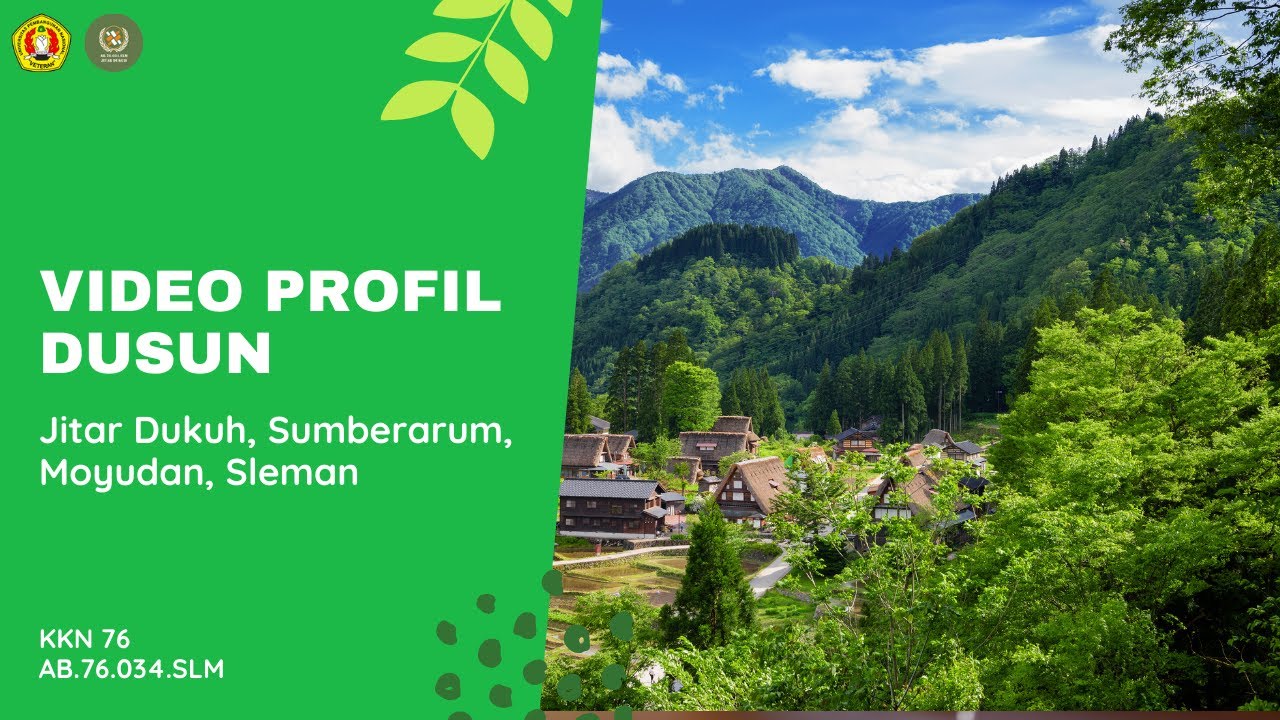 Video Profil Dusun Jitar Dukuh Sumberarum Moyudan Sleman