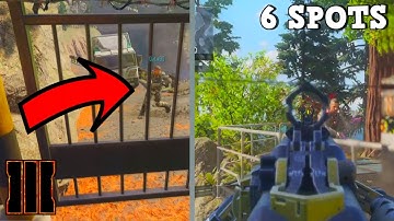 BO3 GLITCHES - 6 REDWOOD Glitch Spots, Outside the Map, & Secret Rooms! (Black Ops 3/BO3 Glitches)