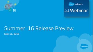 Summer 16 Preview Webinar
