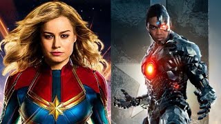 Capitana Marvel vs Cyborg (Brie Larson vs Ray Fisher) (Pelea Mashup)