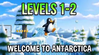 SuperTux 2 – The Legend Begins ❄️ | Story Mode Level 1-2 / Welcome to Antarctica-The journey begins.