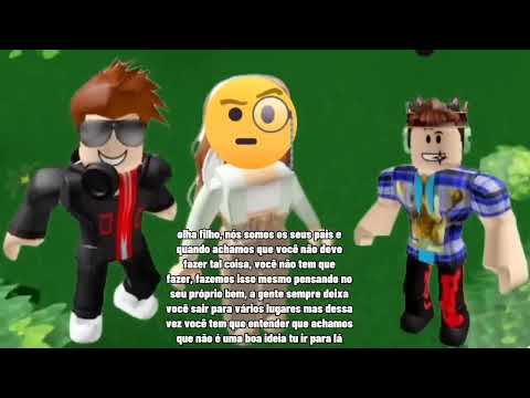 História roblox- O valentão que tinha medo o aluno Nerd da turma