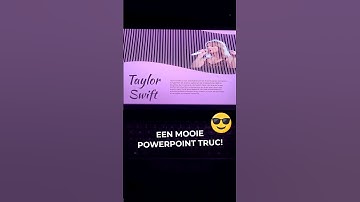 Mooie PowerPoint truc! 🔥 #taylorswift #powerpoint #tutorial