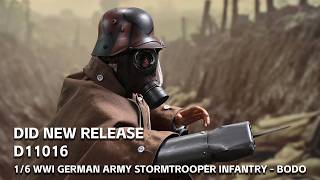 D11016 1/6 WWI German Army Stormtrooper Infantry - Bodo is available for pre-order now.