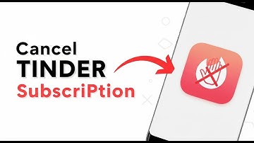 How To Cancel Subscription On Tinder Tutorial