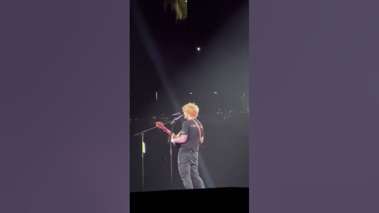 Ed Sheeran en Houston TX YouTube