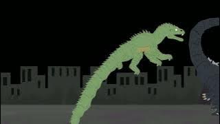 godzilla 1954 vs rhedosaurus (dc2)