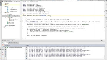 JSF Dersleri 13 - Filter İle Kimlik Doğrulaması Yapmak
