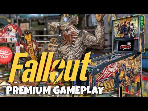 Stern Fallout Pinball Premium Gameplay!