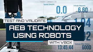 VBOX Provides Accurate #rtk Positioning and Precise Robot Control for AEB Testing screenshot 4