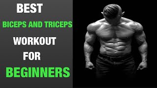Best Biceps And Triceps Workout For Beginners 💪