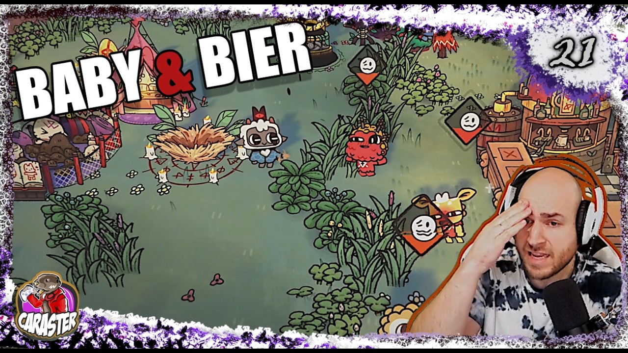 KULT-NACHWUCHS & SAUFEN bis zum Umfallen! Sünde für alle! 🍺👶 | Cult of the Lamb | #21