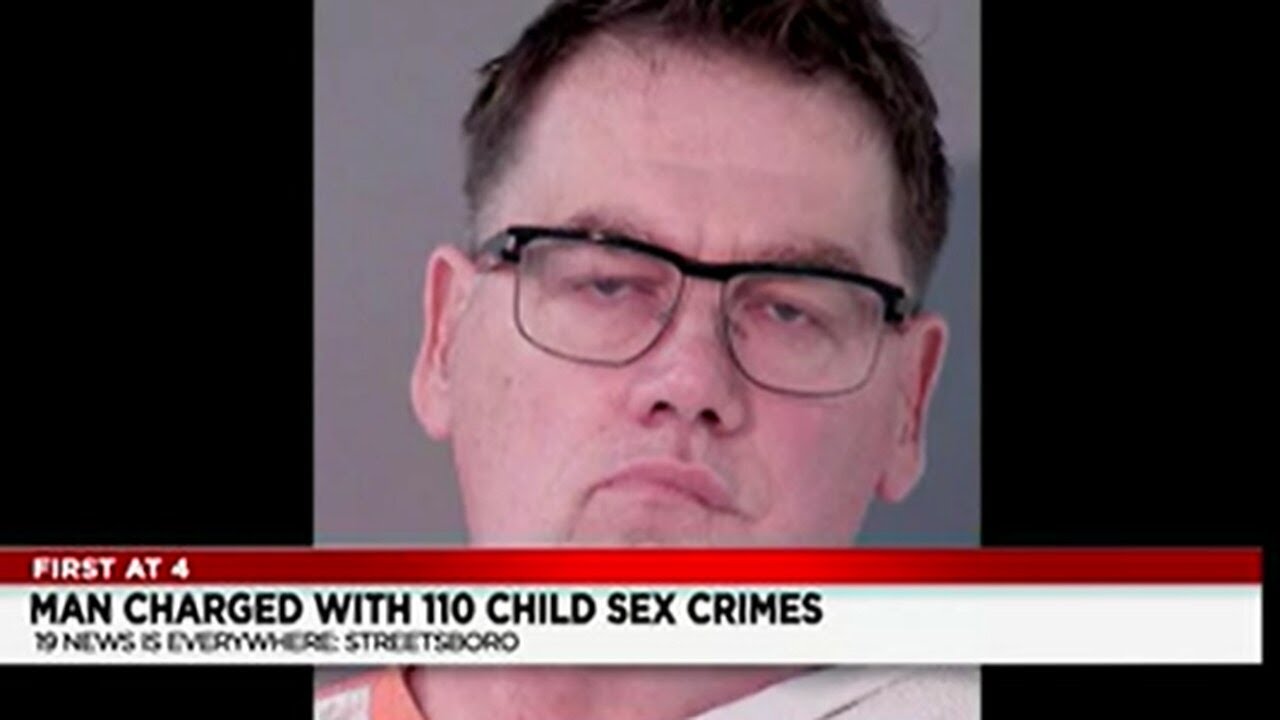 Streetsboro man charged with 110 child sex crimes committed over 19 ...