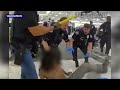 CAUGHT ON CAMERA: Man falls through Vancouver Mall ceiling, is arrested