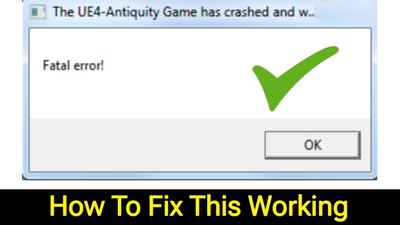 Ue4 Shootergame Game Has Crashed And Will Close Fix 'The UE4 client game has crashed and will close' In Wuthering Waves