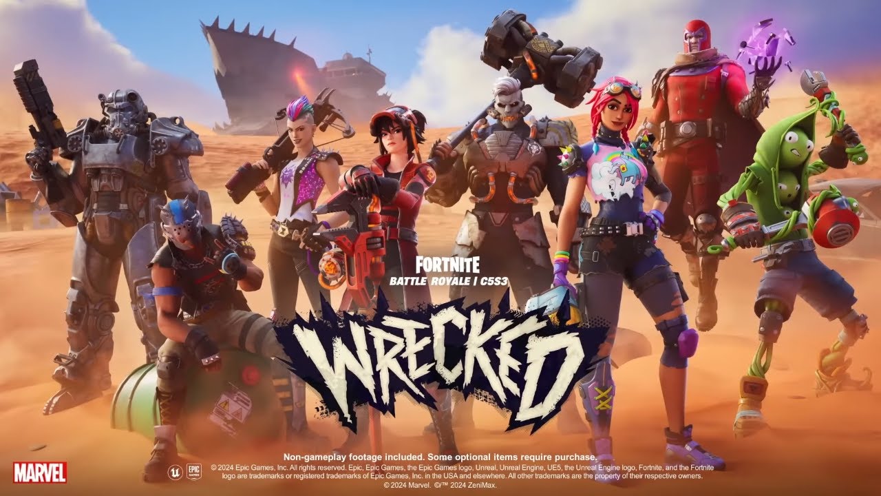 Fortnite Battle Royale: Chapter 5 Season 3 - Wrecked | Official
