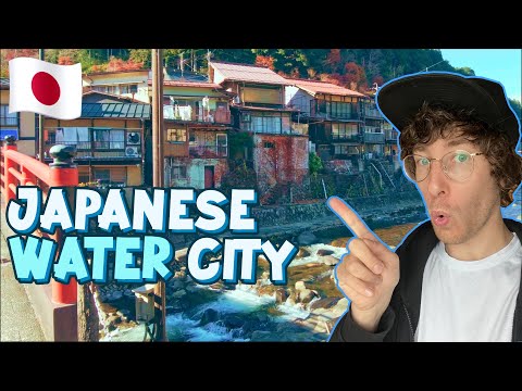 The most BEAUTIFUL Water Town of Japan, Gujo Hachiman. Water so clean, fish swim in the gutters!