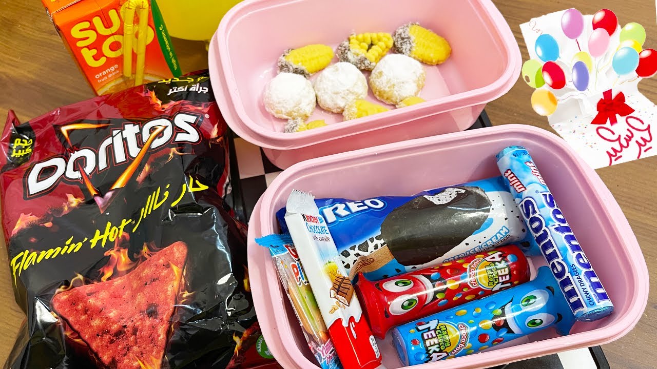 لانش بوكس العيد🤩 بنتي خايفة من الفسيخ 😅وهتستنى العيد للصبببح🎉🎉