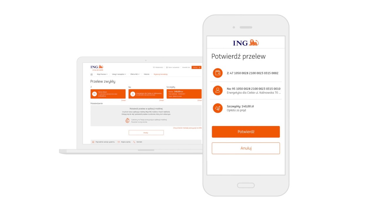 Jak autoryzować transakcję w Moim ING ing bank romania