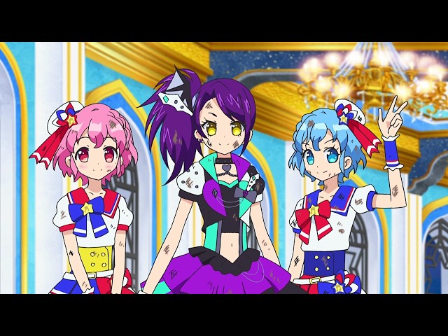 プリパラ　トライアングル　カフェ　かのん　A4サイズハードブロマイド プリパラ トライアングル カフェ かのん A4サイズハード