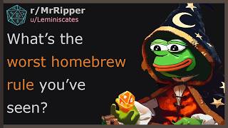 DnD Players, What’s the worst homebrew rule you’ve seen? #dnd