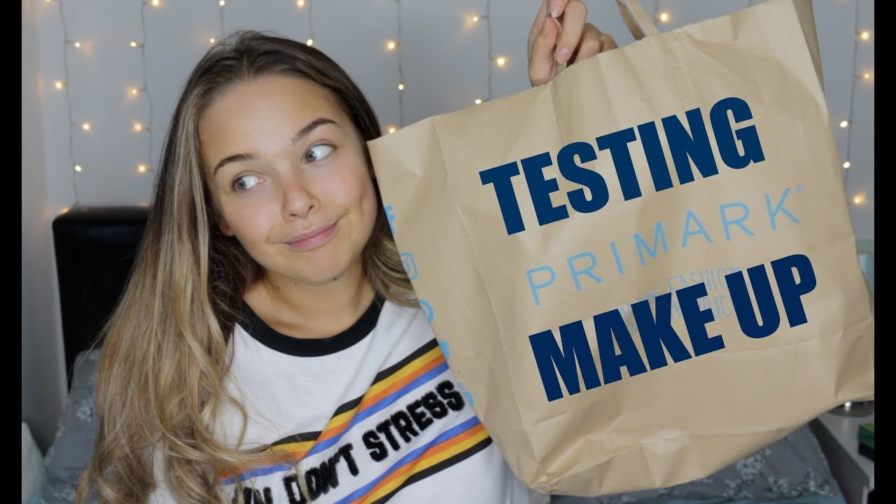 TESTING NEW PRIMARK MAKEUP!