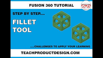 FUSION 360 How to apply a FILLET to a design....VERY SIMPLE......FREE MODELS to use!!
