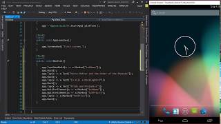 Record Mobile Automation with Xamarin UITest