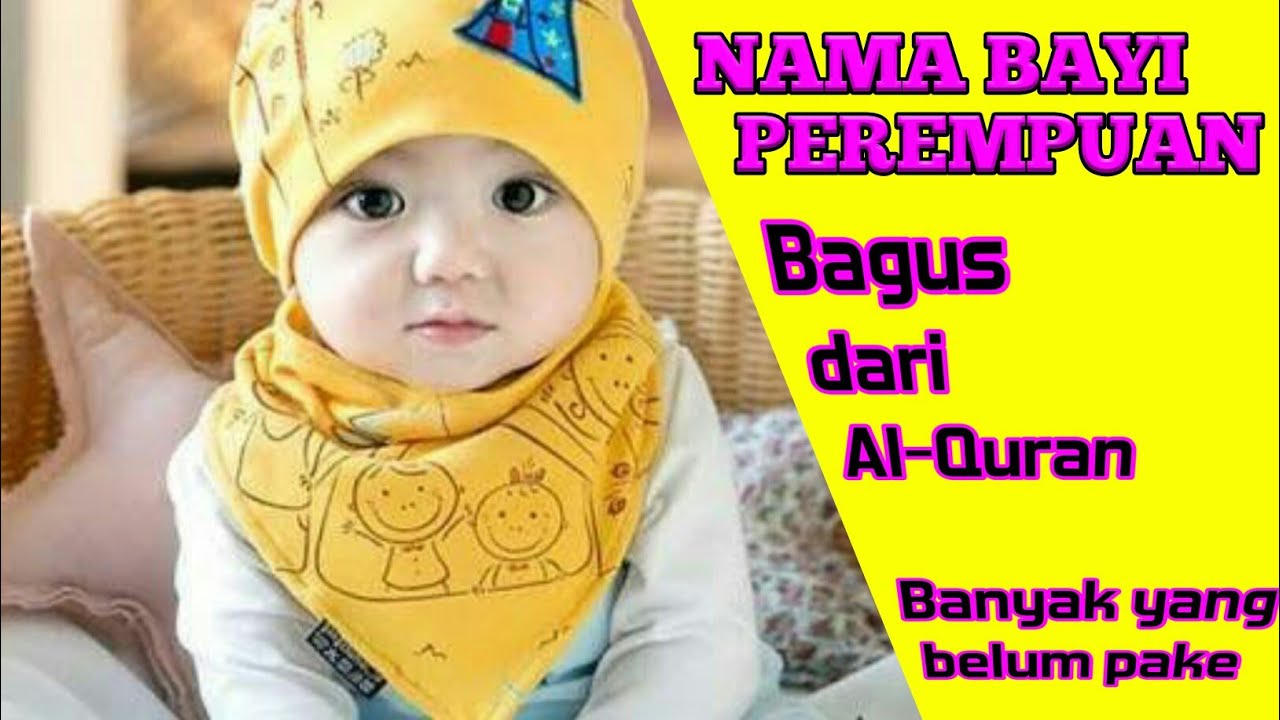  NAMA  BAYI PEREMPUAN  ISLAM  YouTube