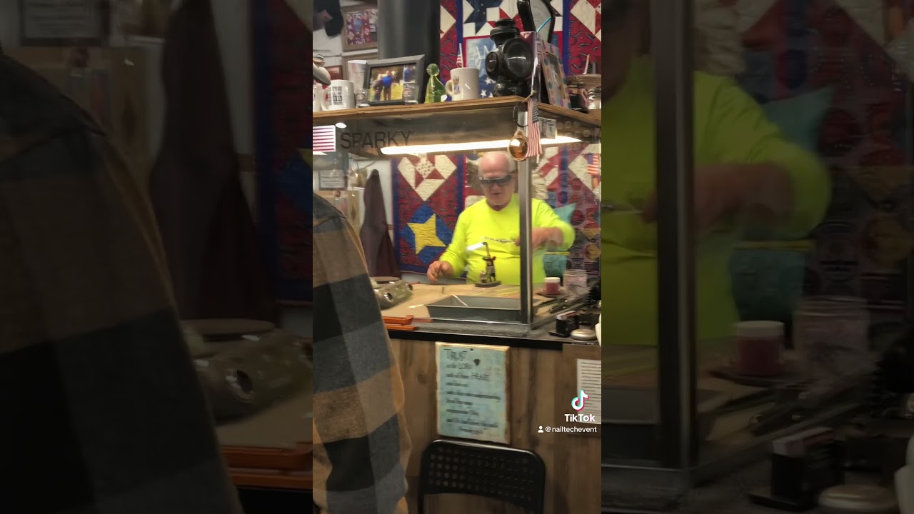 Here's WHY they call him SPARKY! 😅🔥 {GATLINBURG, TN} 