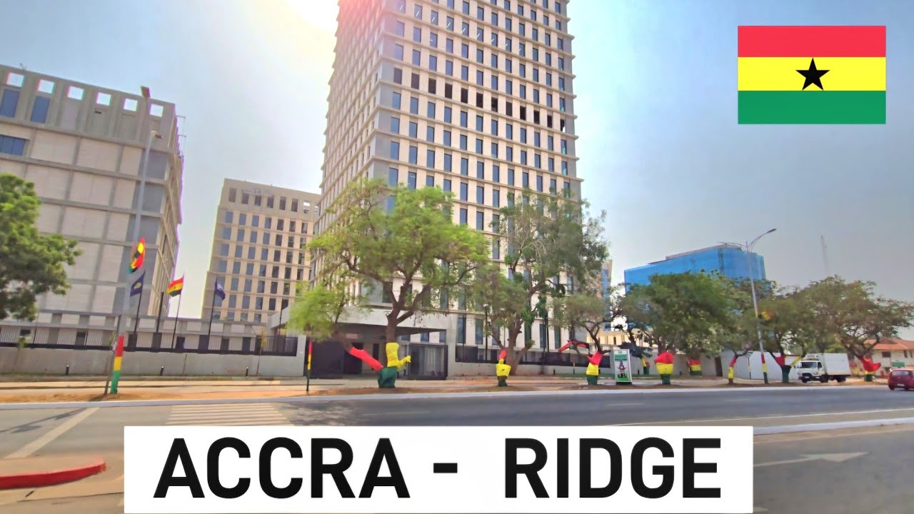 Development In Ghana 🇬🇭 is Amazing, Ridge, Accra walking Tour