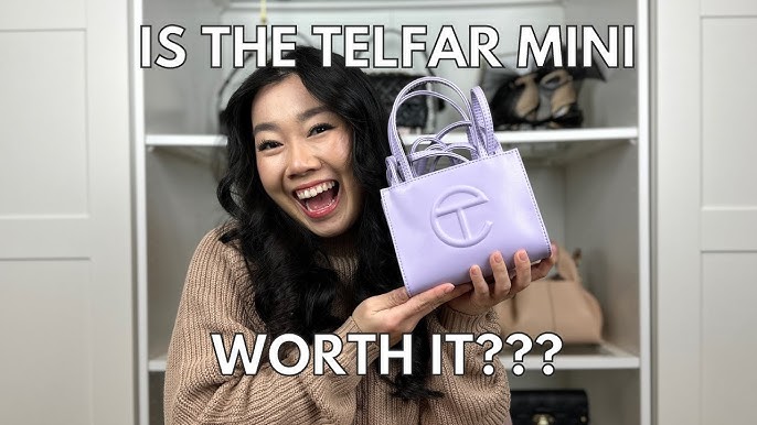 REVIEW* Telfar Small Shopping Bag! What Fits, Mod Shots 