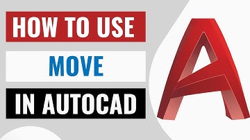 How to Use Move Command in AutoCAD - Tutorials For Beginners