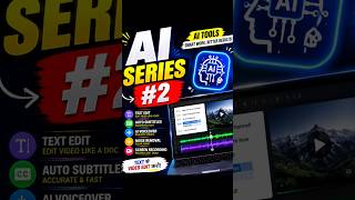 🔥 इस AI Tool से Text लिखकर Video Edit करो! 🤯 | AI Video Editing #shorts