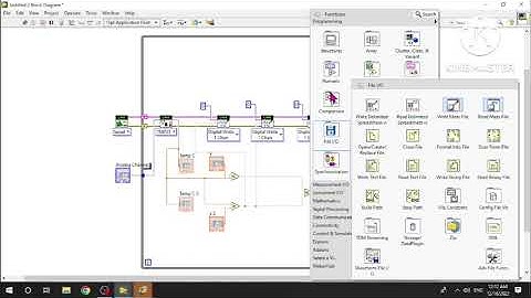 Instrumen Berbasis Komputer LabVIEW + Arduino, (LM35 + Motor DC + 3 Indikator Led) Project 2