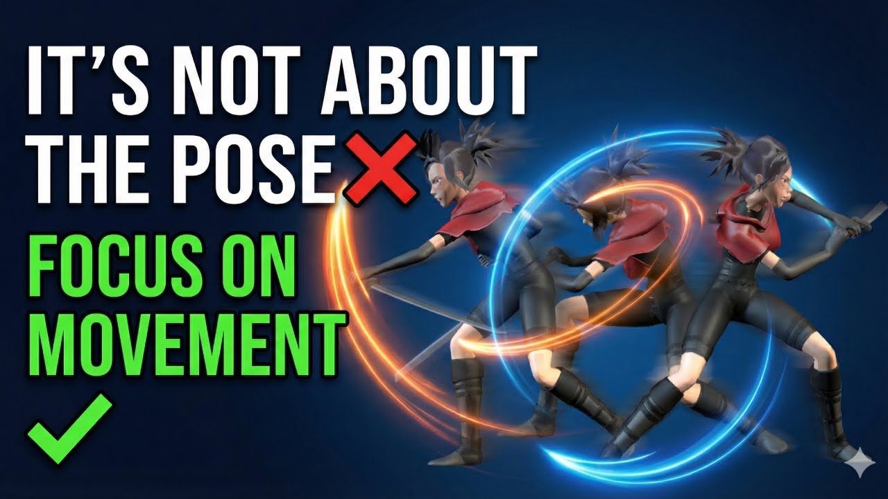Overpose Movement Over Poses: The Trap of Traditional Animation Methods - YouTube