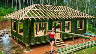 From Bamboo to Dream Home: Young Woman Creates a Beautiful Stilt House