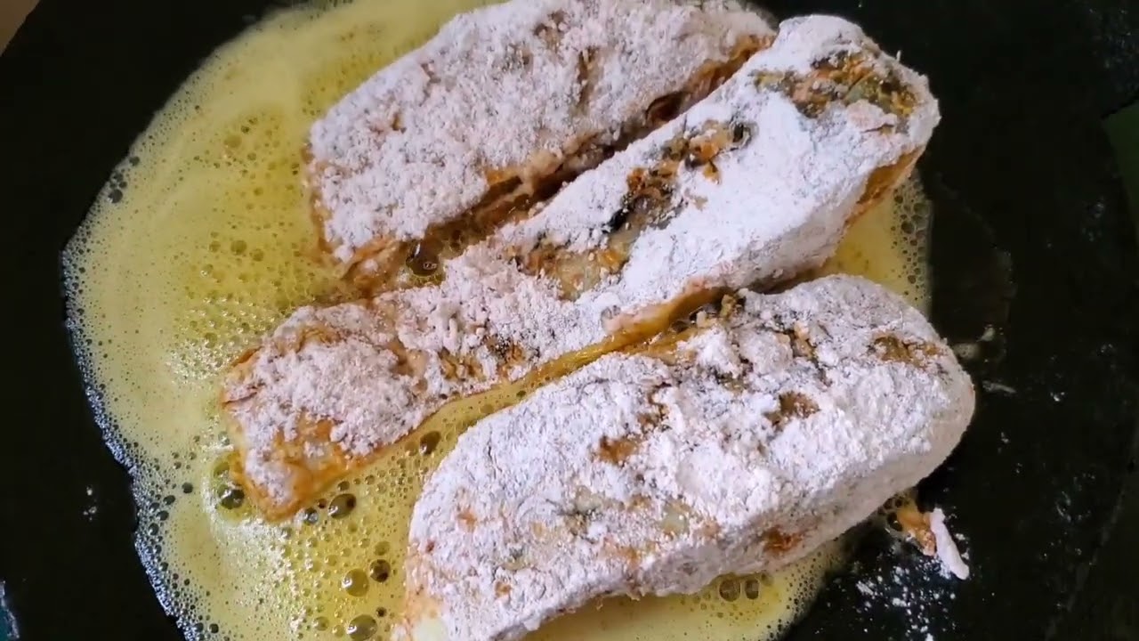 crispy fish fry 😋