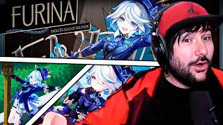 REACCIÓN al TRAILER DE FURINA!! LA MEJOR DEMO de GENSHIN IMPACT!!🤩