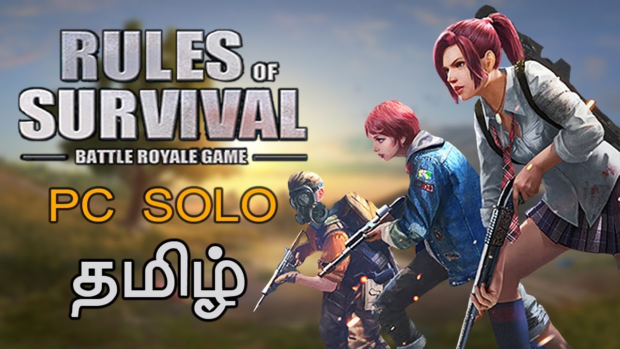 Rules of Survival PC Solo Live Tamil Gaming